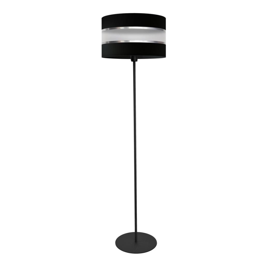 Zwarte Vloerlamp HELEN 1x E27 / 15W / 230V