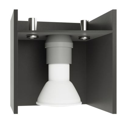 Zwarte Wandlamp LOBO 2x G9 / 40W / 230V