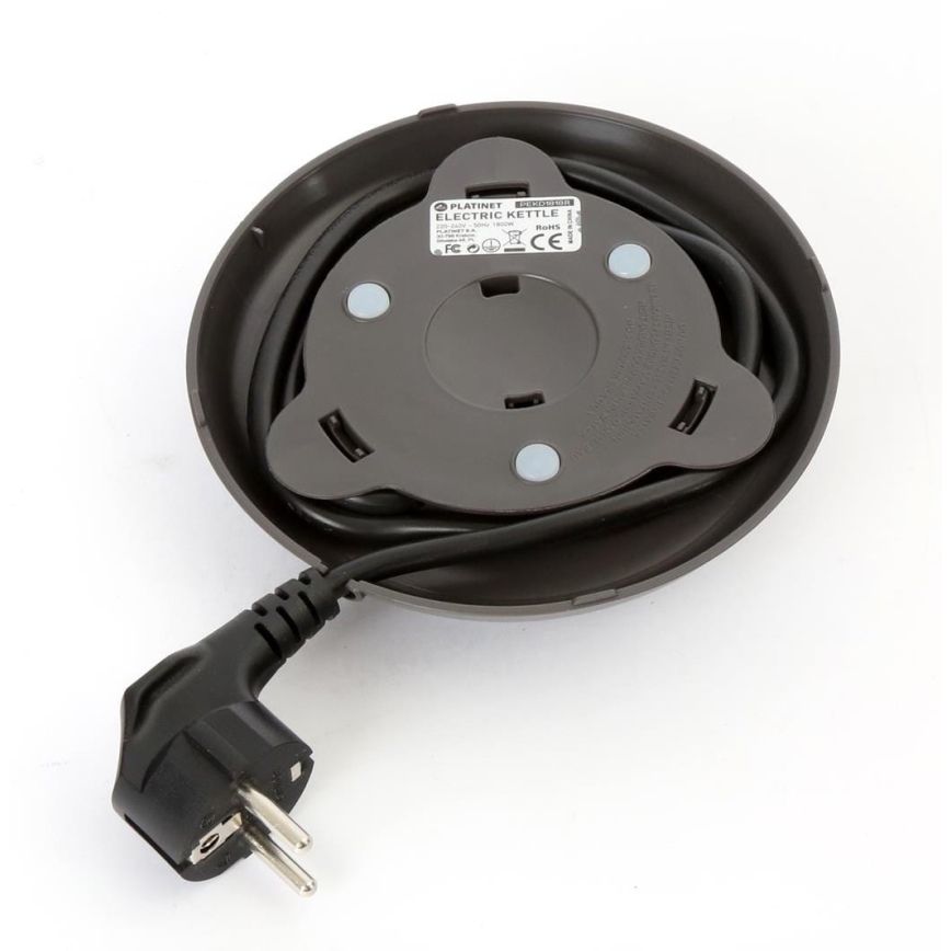 Zwarte waterkoker 1,7 l 1800W / 230V