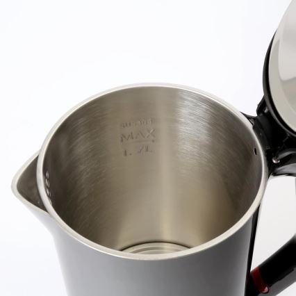 Zwarte waterkoker 1,7 l 1800W / 230V