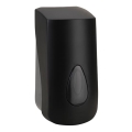 Zwarte zeepdispenser 11,5x24,5 cm